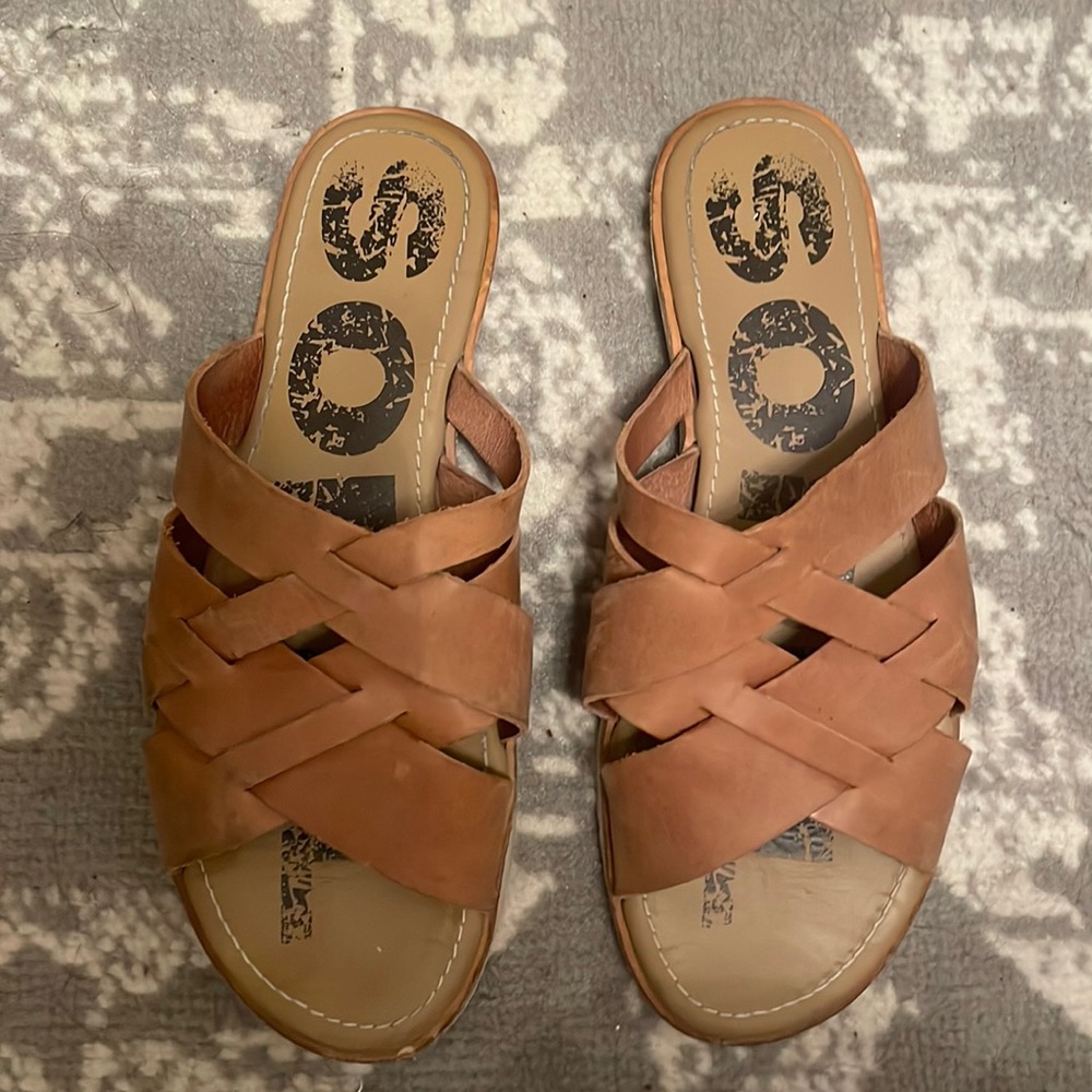 Sorel Leather Sandals
